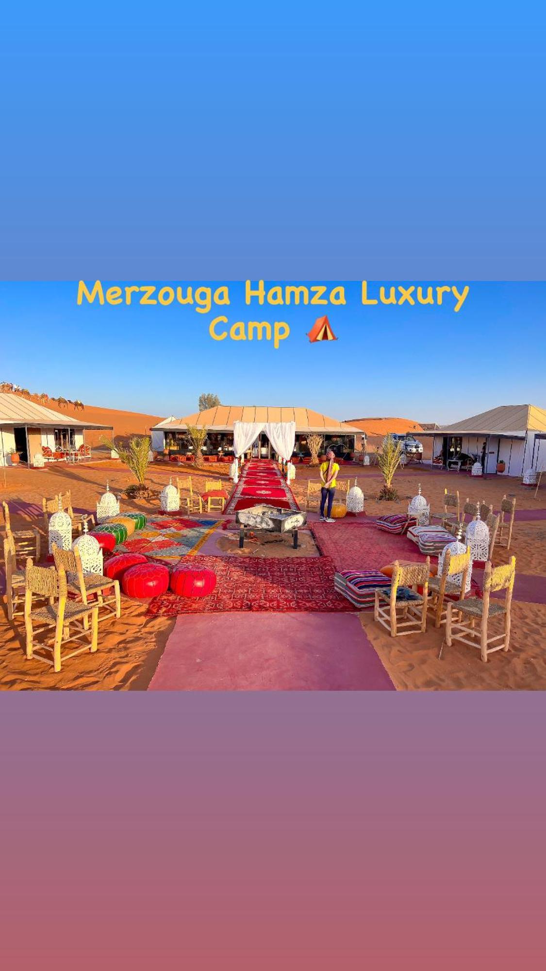 Merzouga Hamza Luxury Camp Dış mekan fotoğraf