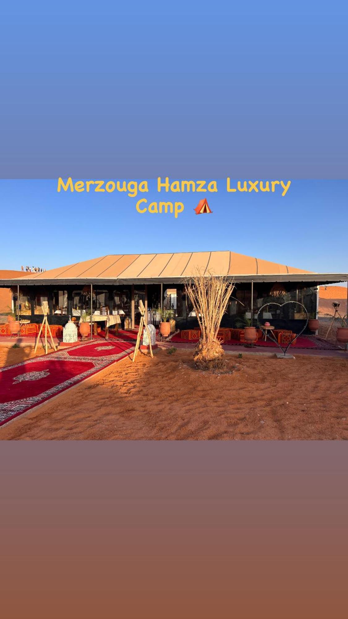Merzouga Hamza Luxury Camp Dış mekan fotoğraf